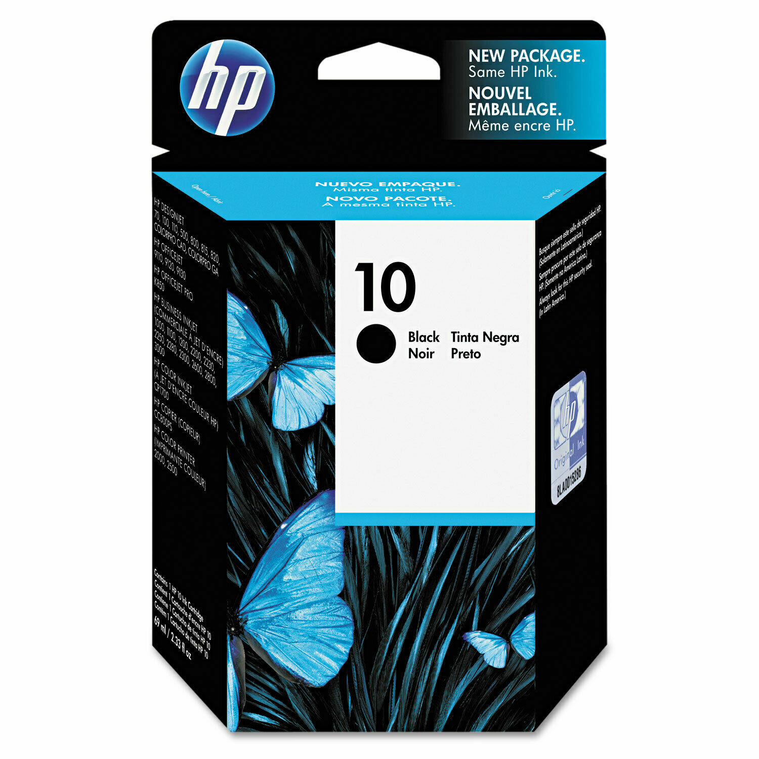 HP 10 Ink Cartridge Black 69ml Genuine (C4844A) EXPIRED HP Ink Cartridge EXPIRED