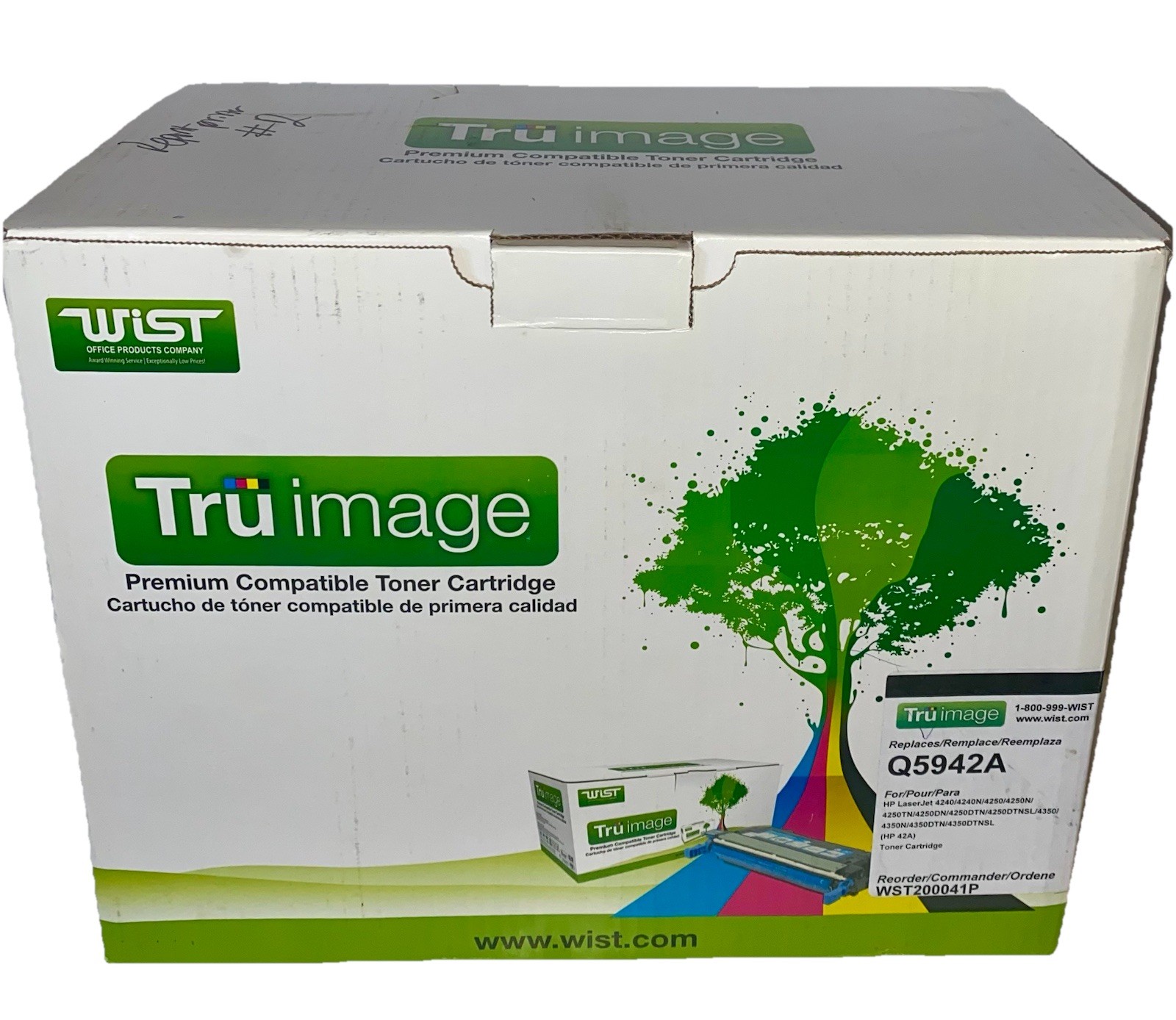1 Pack Q5942A Toner Compatible With HP 42A Laserjet 4250n 4250tn 4250dtn 4350dtn