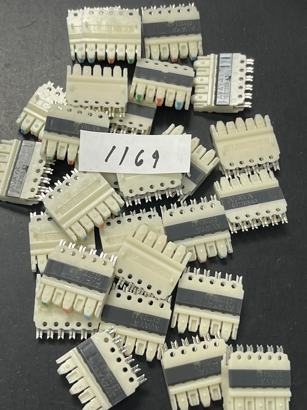 LUCENT / AVAYA 110C3 SYSTIMAX 110 CONNECTING BLOCKS ( LOT OF 27)