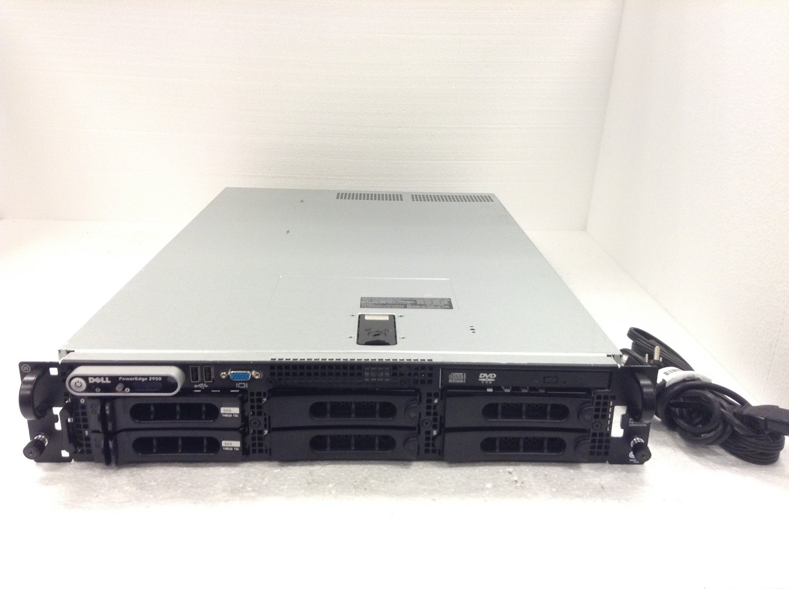 Dell PowerEdge 2950 Server 2x Xeon L5240 3.00GHz 8GB RAM NO HDD WORKS 
