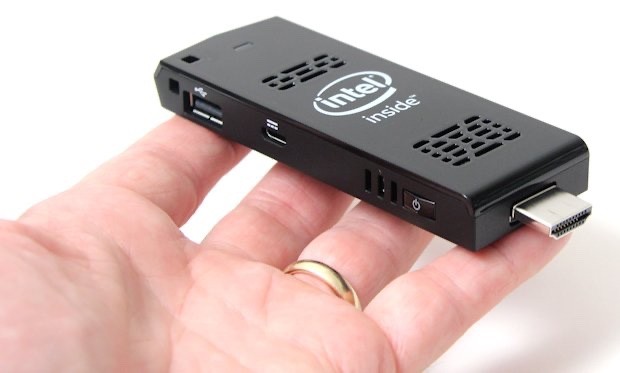Intel Compute Stick STCK1A8LFC Ubuntu 14.04 LTS Atom 1.33GHz Processor, 1GB RAM
