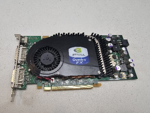 NVIDIA P317 Quadro FX3450 PCI-E 256MB GDDR3 Dual DVI Port SLI Graphics Card 