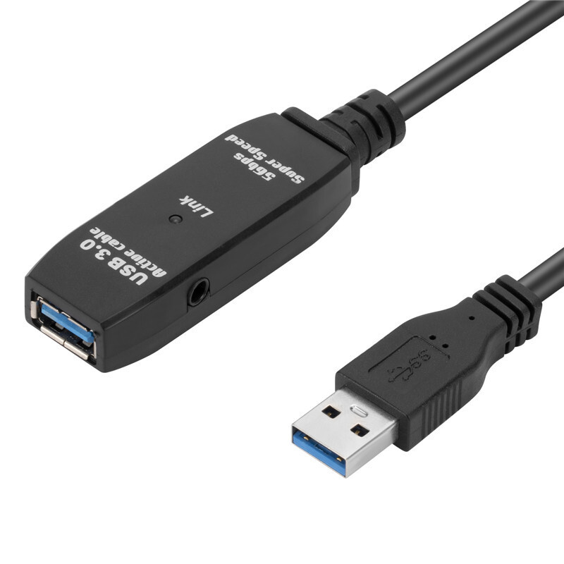 5M/10M/15M Active USB 3.0 Extension Cable Cord With Amplifier Male to Female