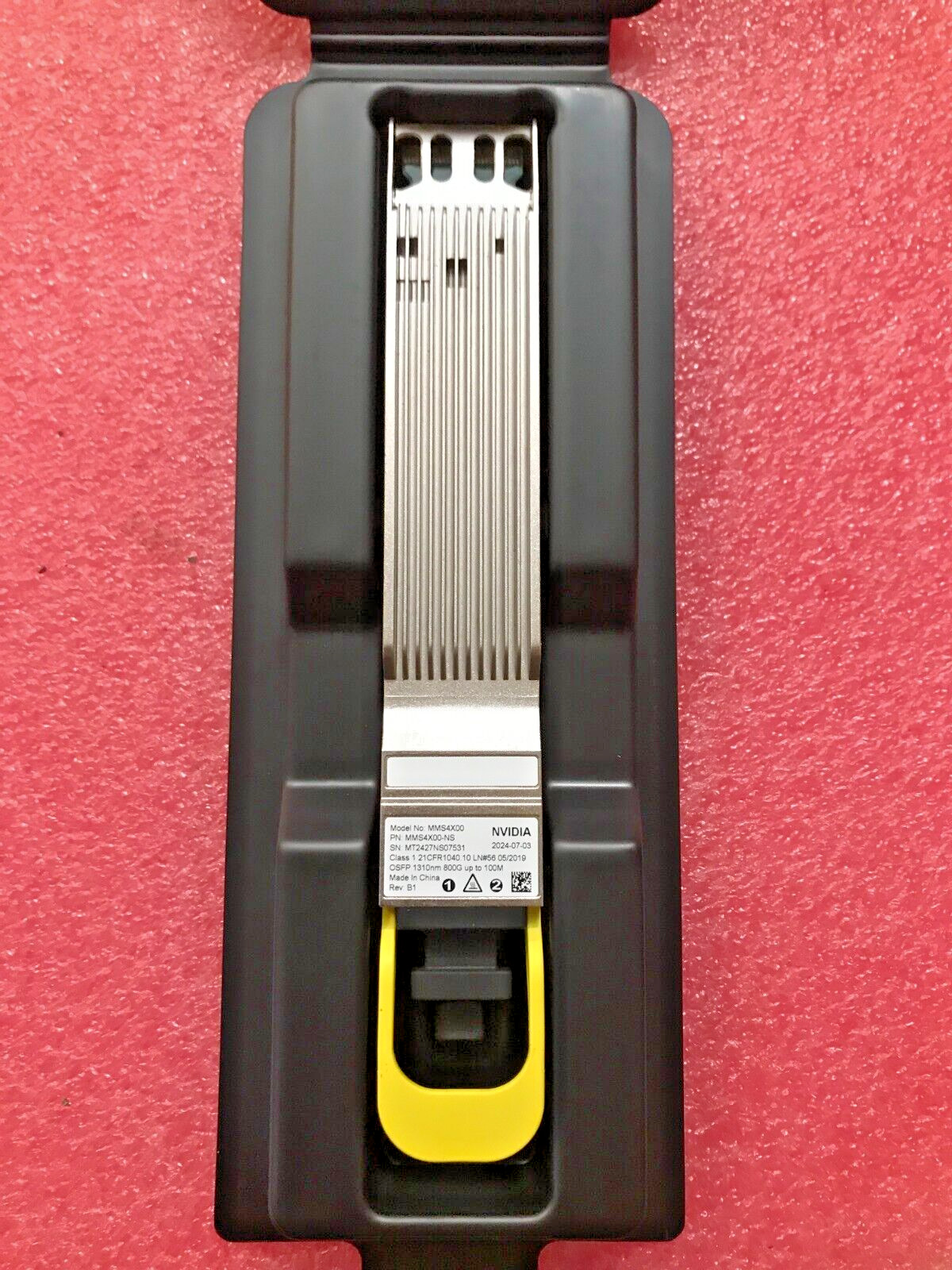 NVIDIA MMS4X00 MMS4X00-NS Twin-port OSFP 1310NM 800G UP TO 100M Transceiver