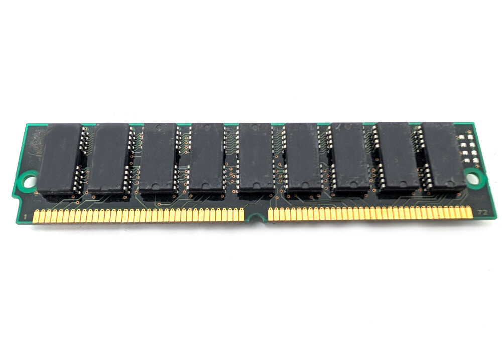 IBM 92F0105 4MB PS/2 FPM RAM SIMM 1Mx36 72pin Single Sided Memory 71F7010 Parity