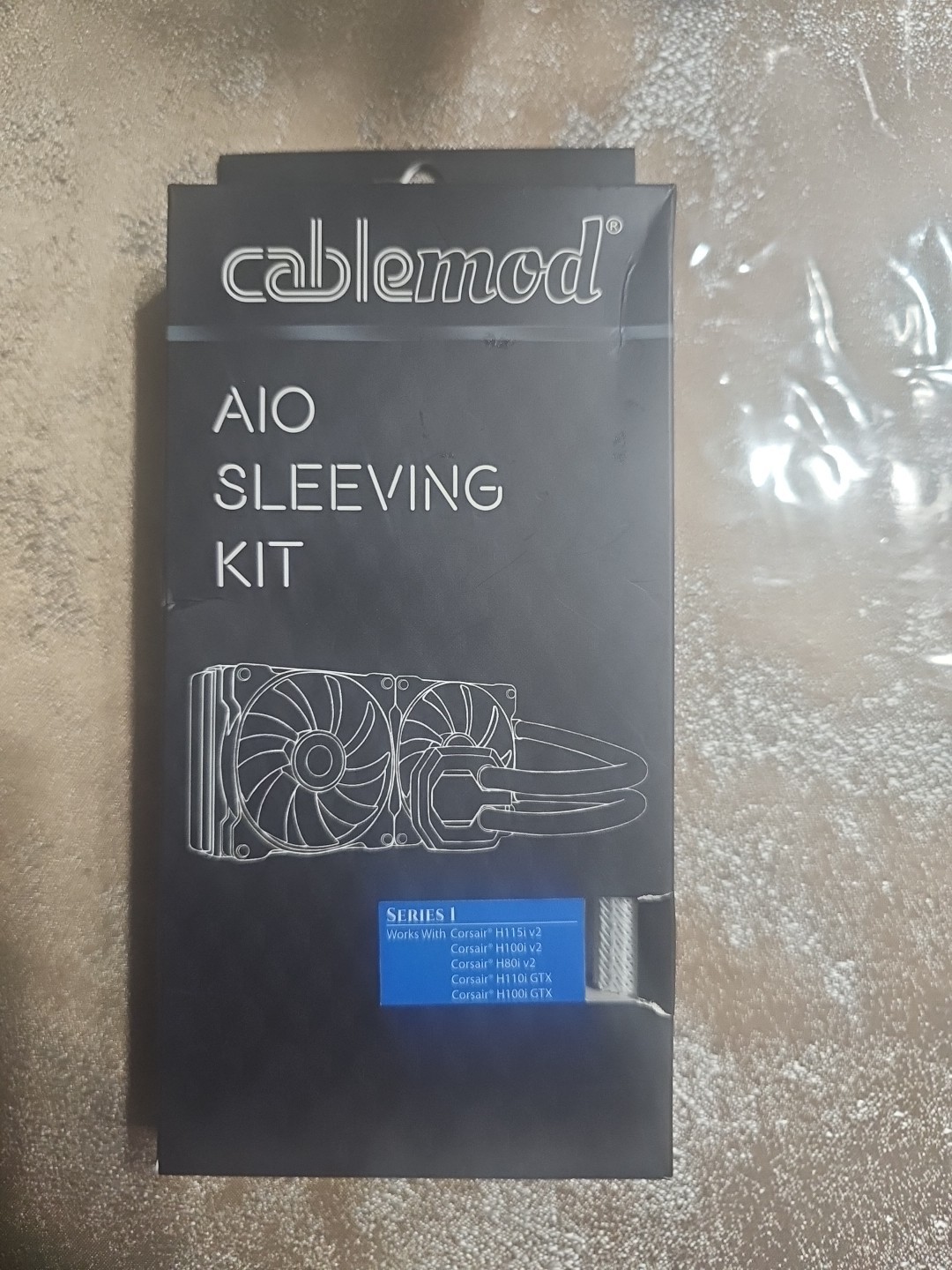 CableMod AIO Sleeving Kit Series 1 for Corsair Hydro Gen 2 - White