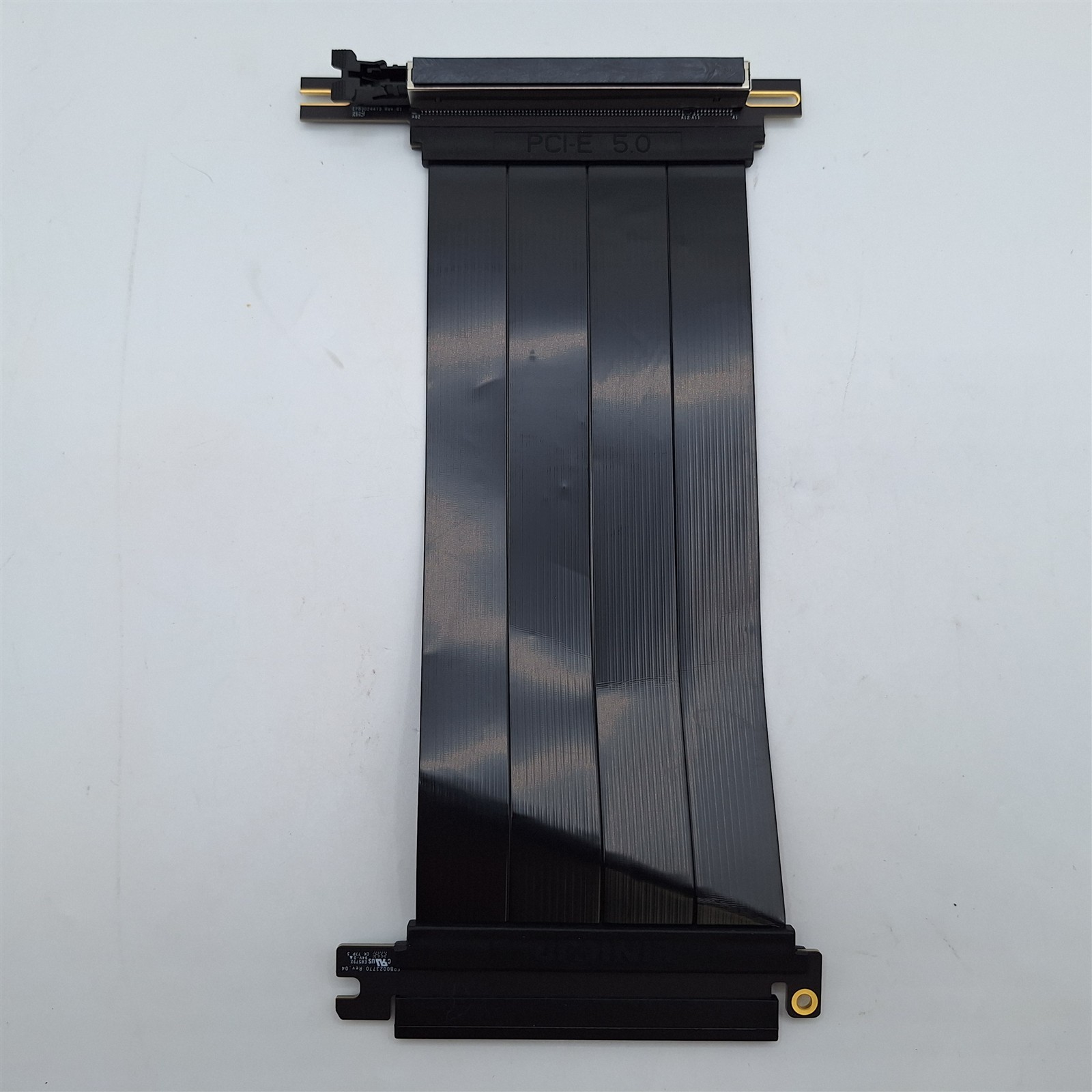 LINKUP AVA5 PCIE 5.0 Riser Cable | RTX5090 RX9070 GPU Ready, Black 20cm