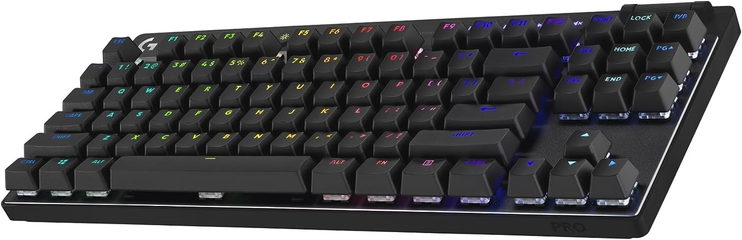 60% Wireless Gaming Keyboard - Tactile Optical Switches, Compact Design, Black