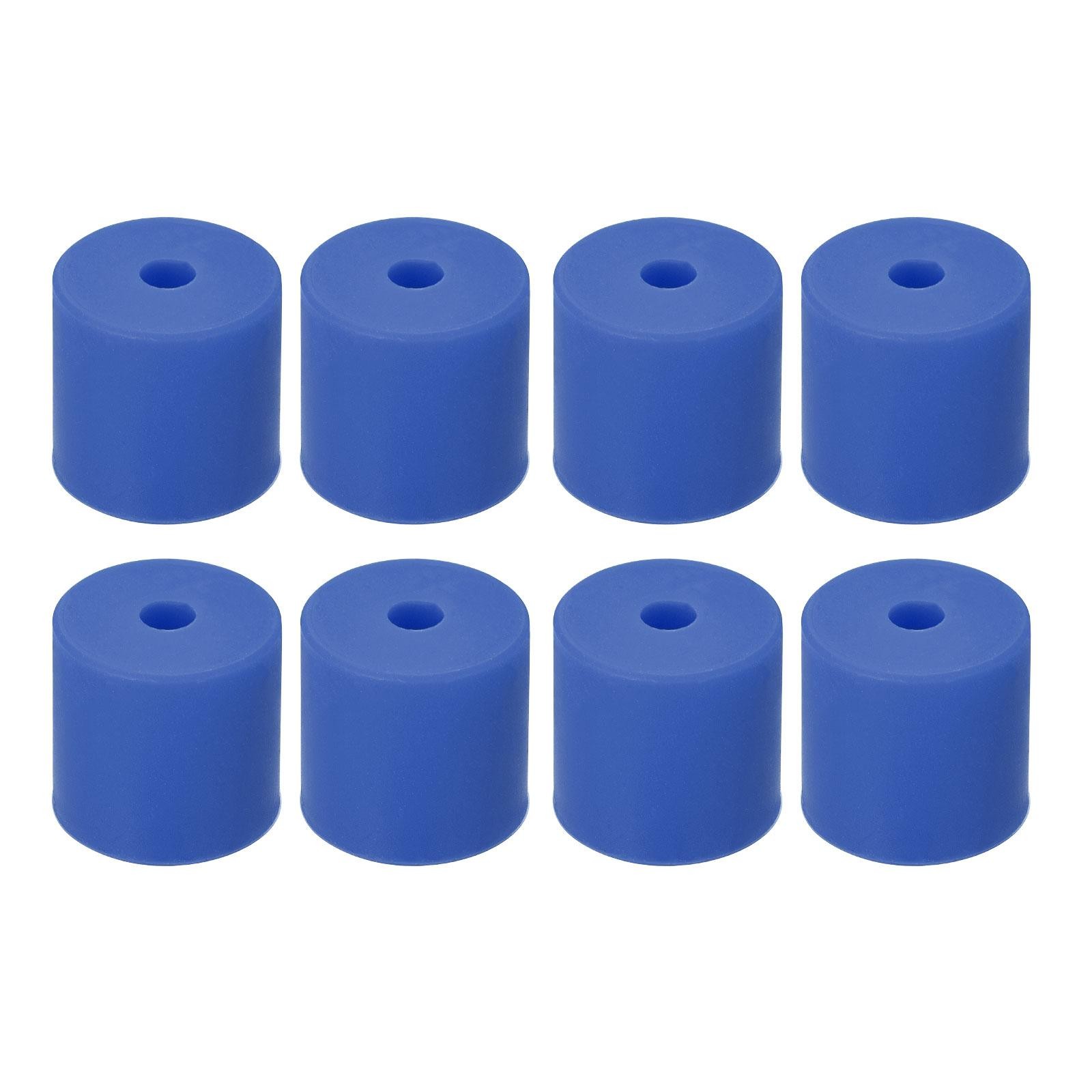 Silicone Leveling Column Silicone Buffer 16mm Blue for 3D Printer 8pcs