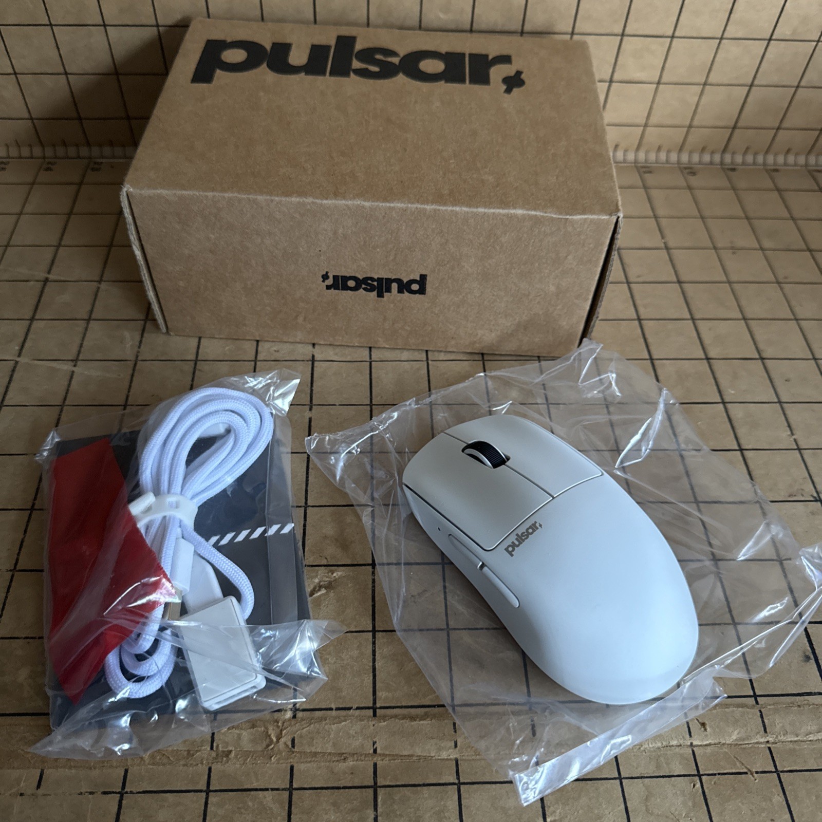 Pulsar X2 V2 Wireless eSports Gaming Mouse Size 2 White