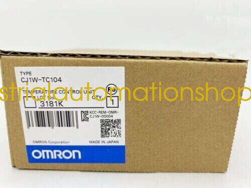 1PC New Omron CJ1W-TC104 PLC Temperature Control Module Via DHL or FedEX