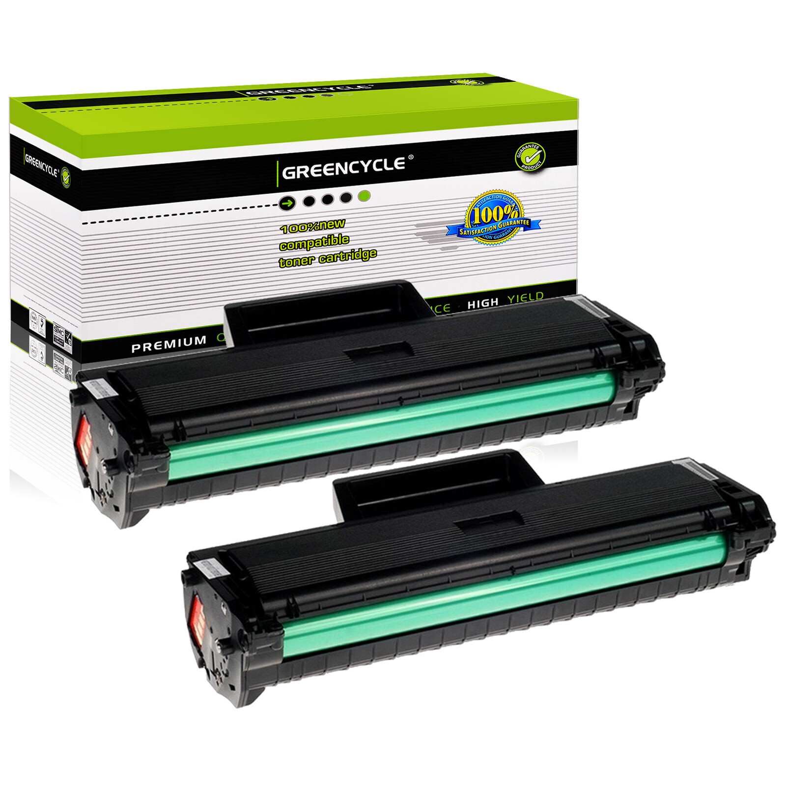 2PK Compatible For Samsung ML-1665 SCX-3200 MLT-D104S MLTD104S Toner Cartridge