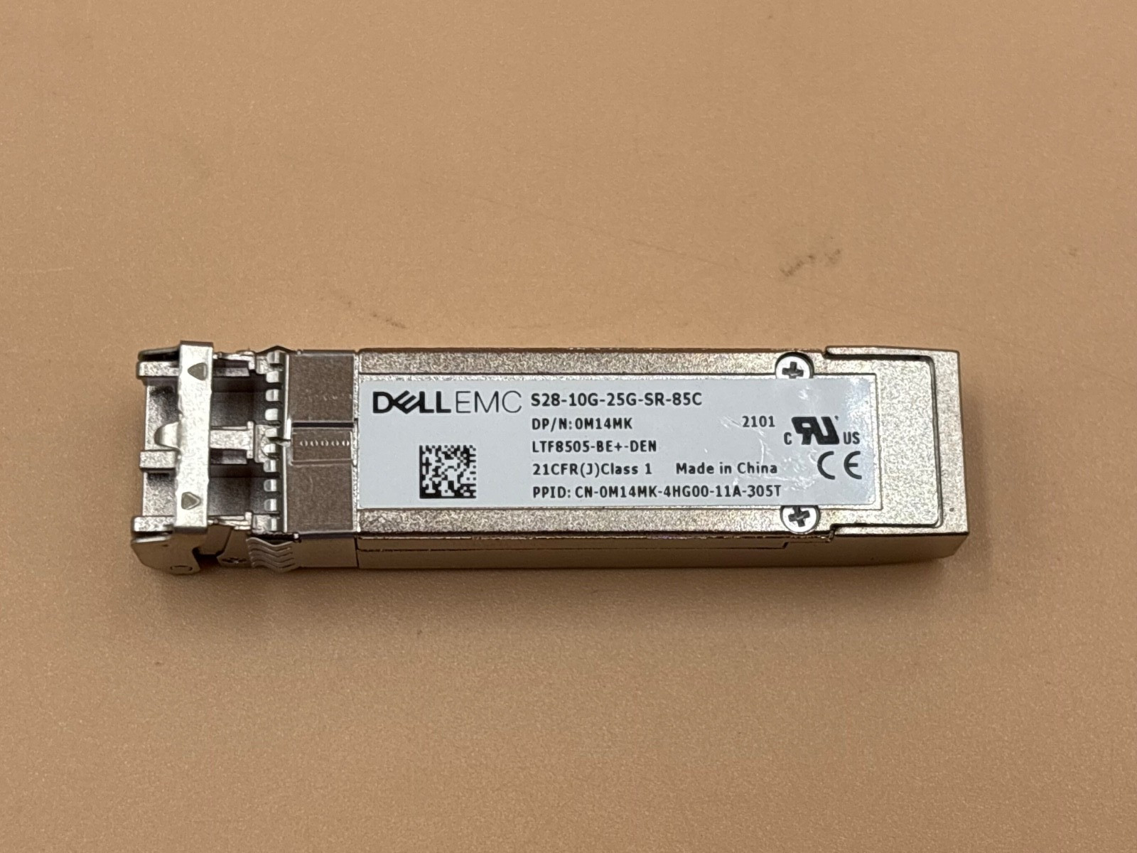 M14MK Dell 25Gbps MM Fiber SFP28 Transceiver Module 0M14MK
