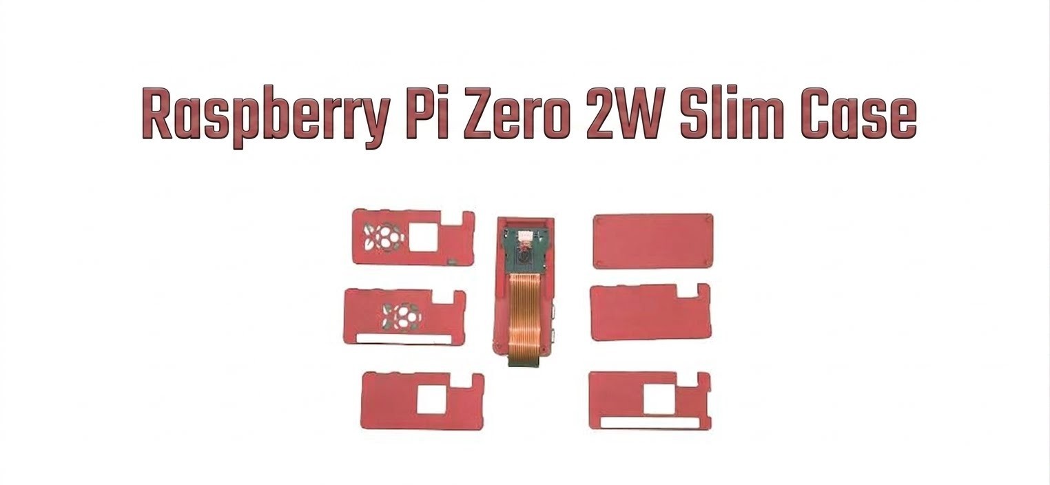 Raspberry Pi Zero 2 W Slim Case - 3d printed