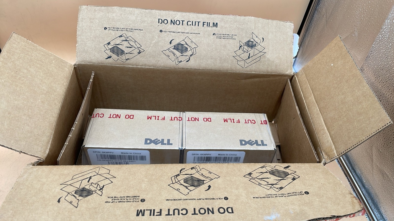 Dell K4PPV 7.3V Lithium-Ion Smart Battery Backup Replacement Unit Lot of 2