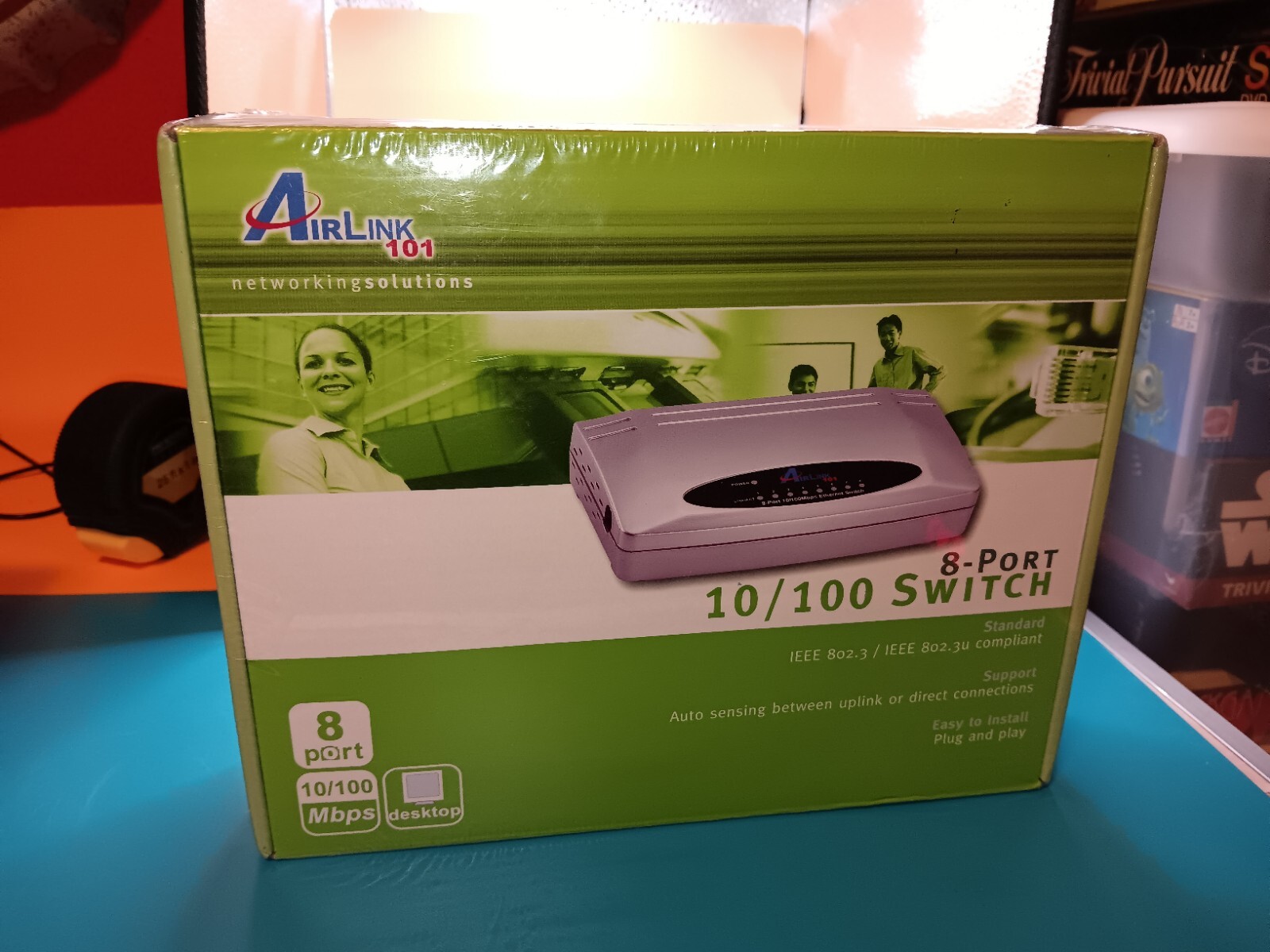 AirLink 101 - Model # ASW108/A 8-Port 10/100 Switch