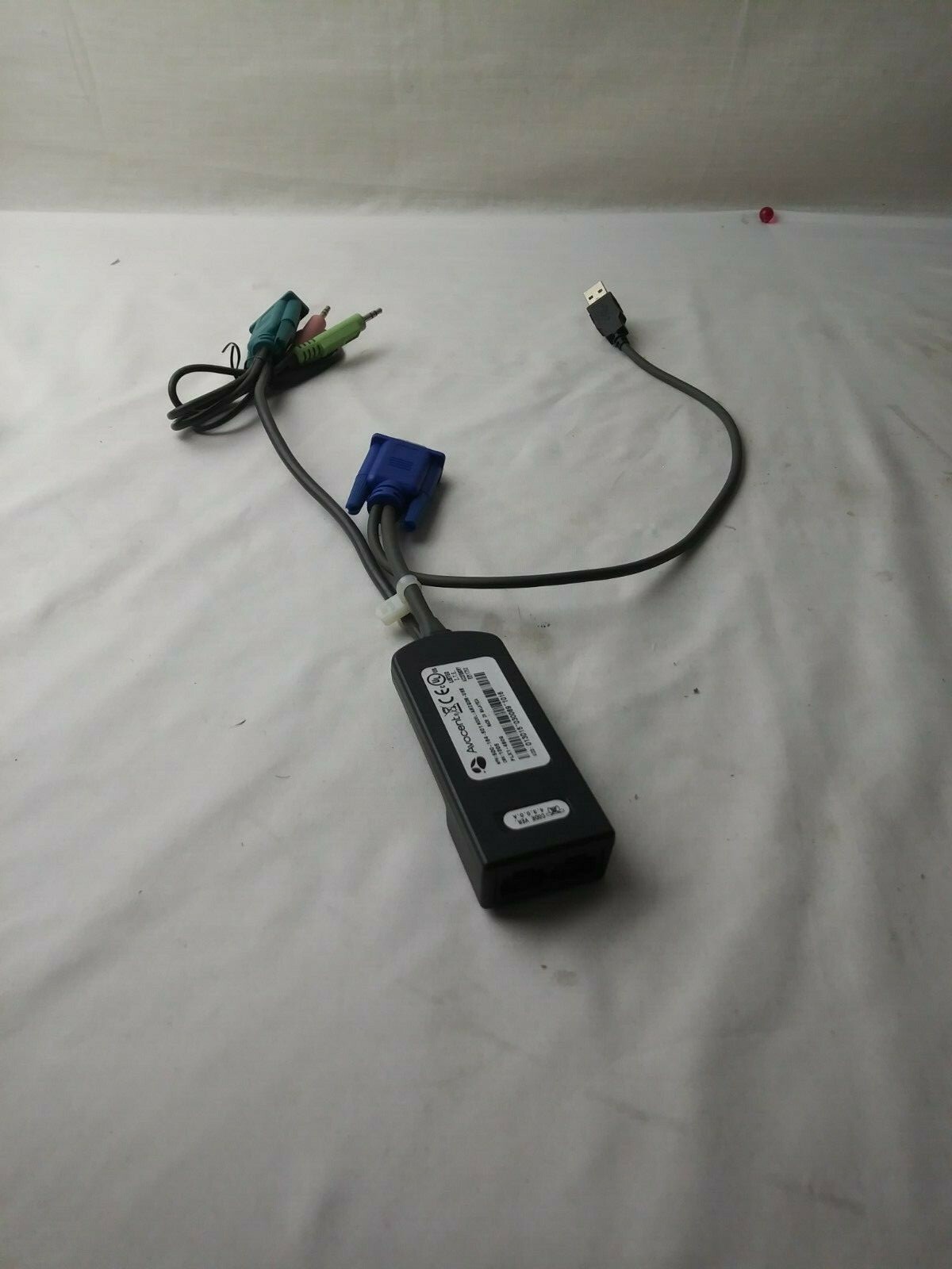 AVOCENT AMIQDM-USB USB KVM AUDIO SERIAL EXTENDER DUAL MODULE AMX5130 500-164-501