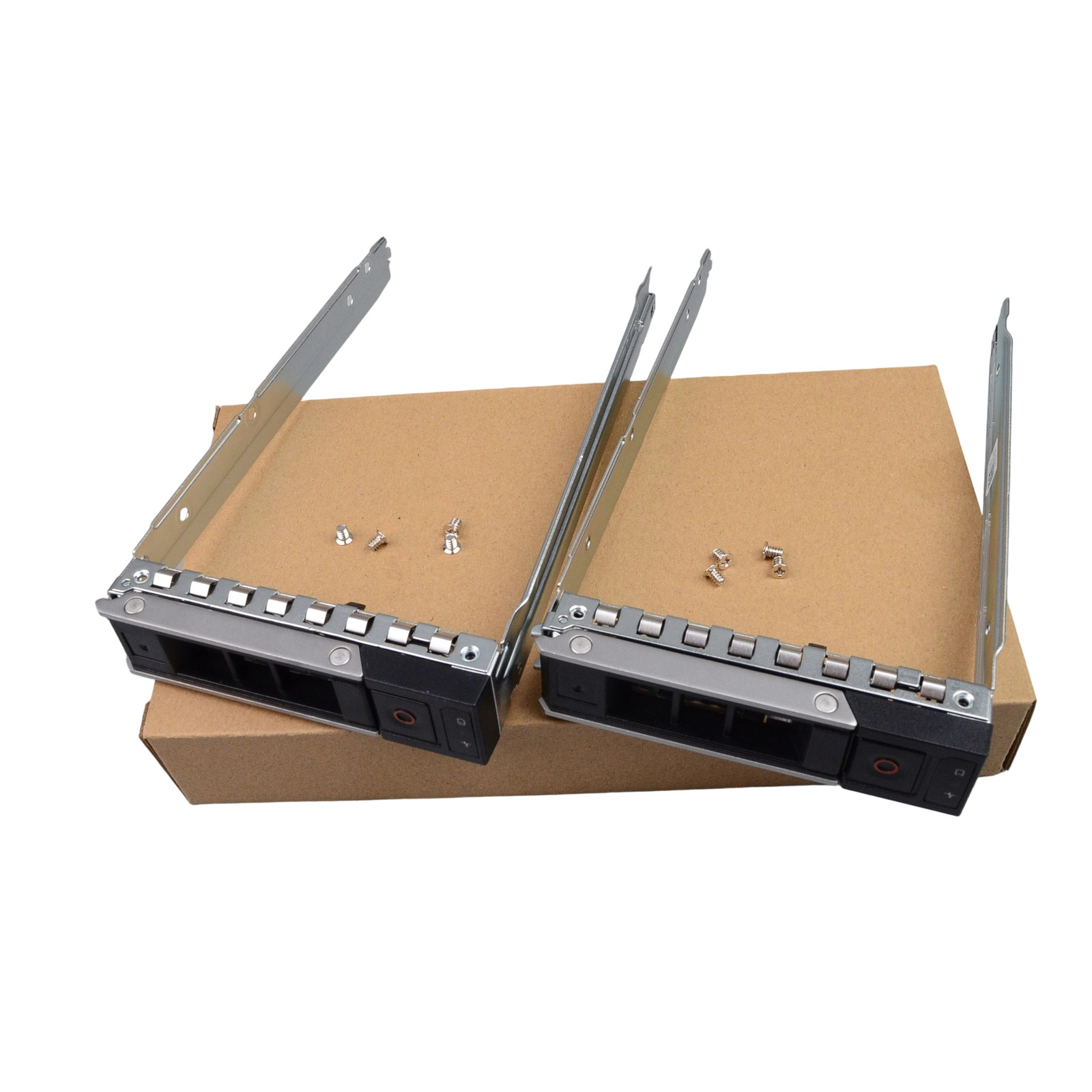 2PCS X7K8W 3.5 Inch Hard Disk Drive Tray Caddy Carrier for Dell PowerEdge Server