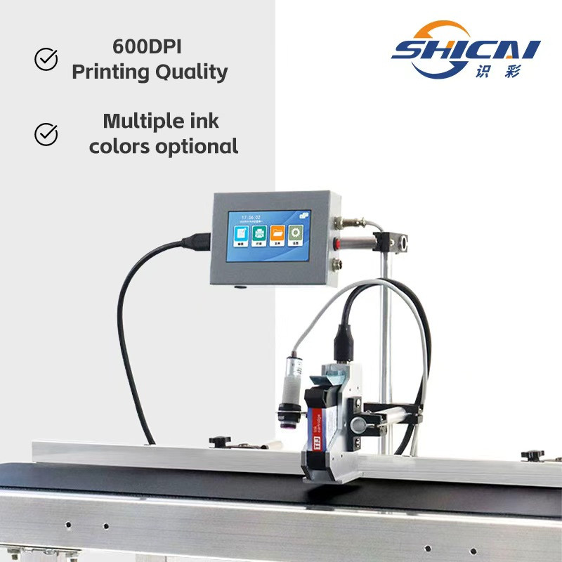 12.7mm Online Auto Printer for Glove Date Barcode