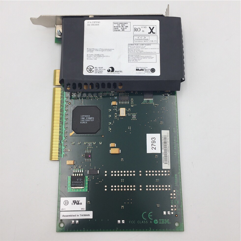 IBM PCI 2-LINE WAN W/MODEM 53P0708