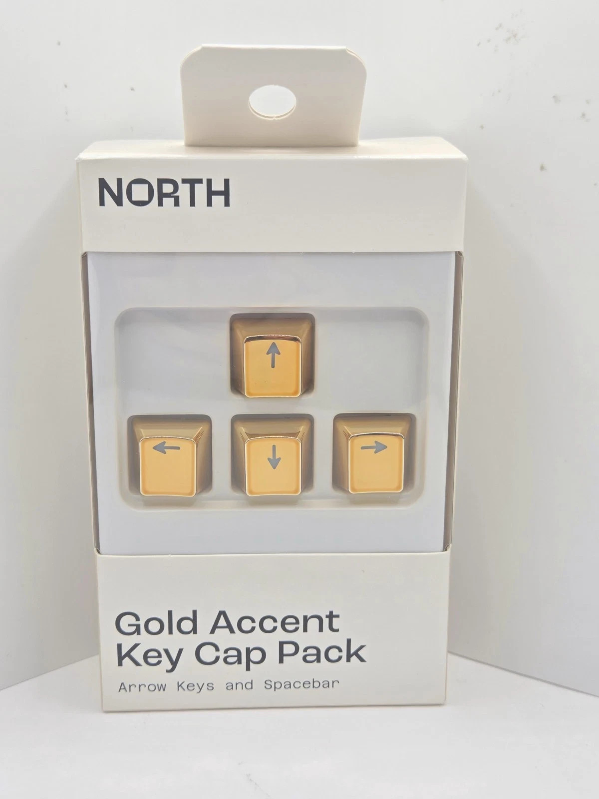 North Key Cap Pack Gold Accent Figural PVC Computer Keyboard & Mouse Accessories
