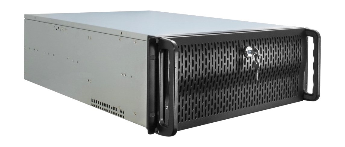 INTER-TECH Rack Server Chassis IPC 4U-4129L-E-ATX