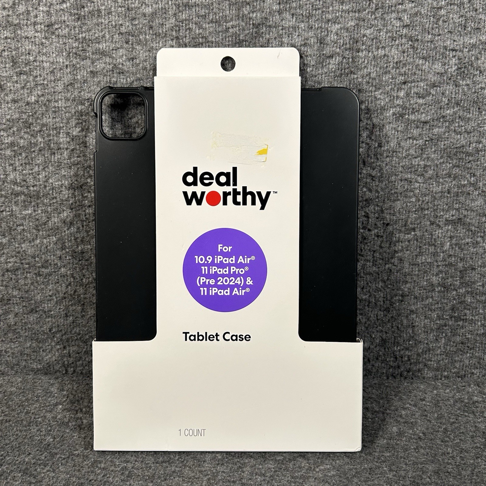 Deal Worthy Tablet Case For 10.9 IPad Air & iPad Pro 11 Pre 2024 New Black