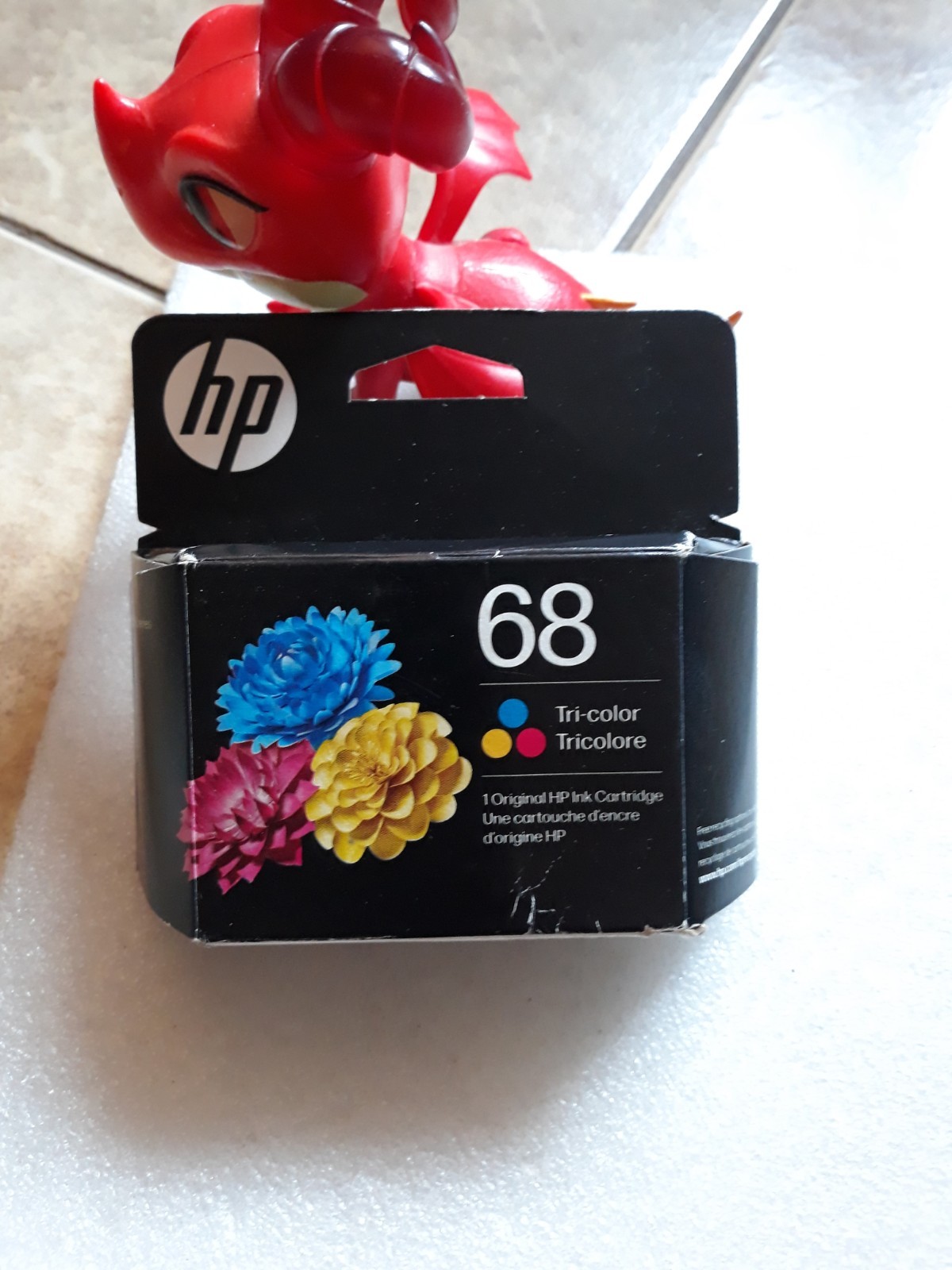 HP 68 Tri-color Original Ink Cartridge, 7FP20TN Dated: 05/2026