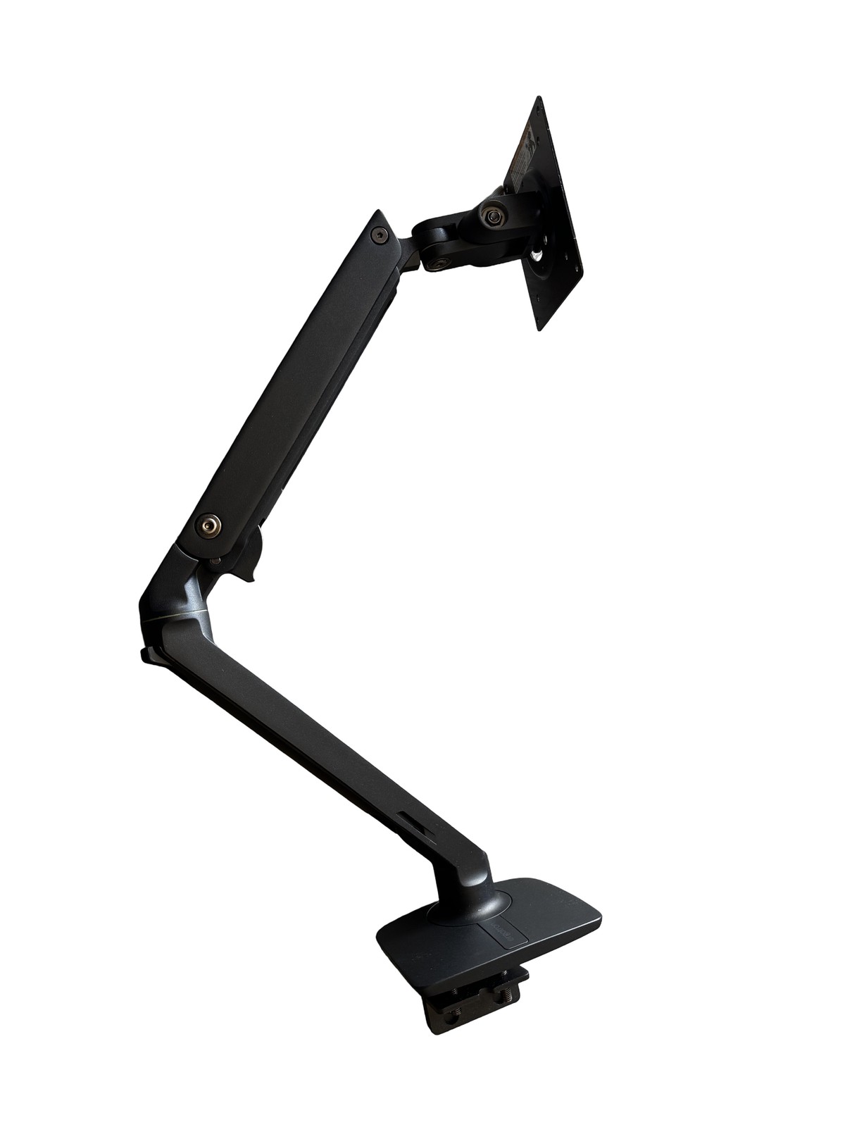 Ergotron MXV Single Monitor Desk Mount Up to 34 Inches, 7-20 lbs., Matte Black