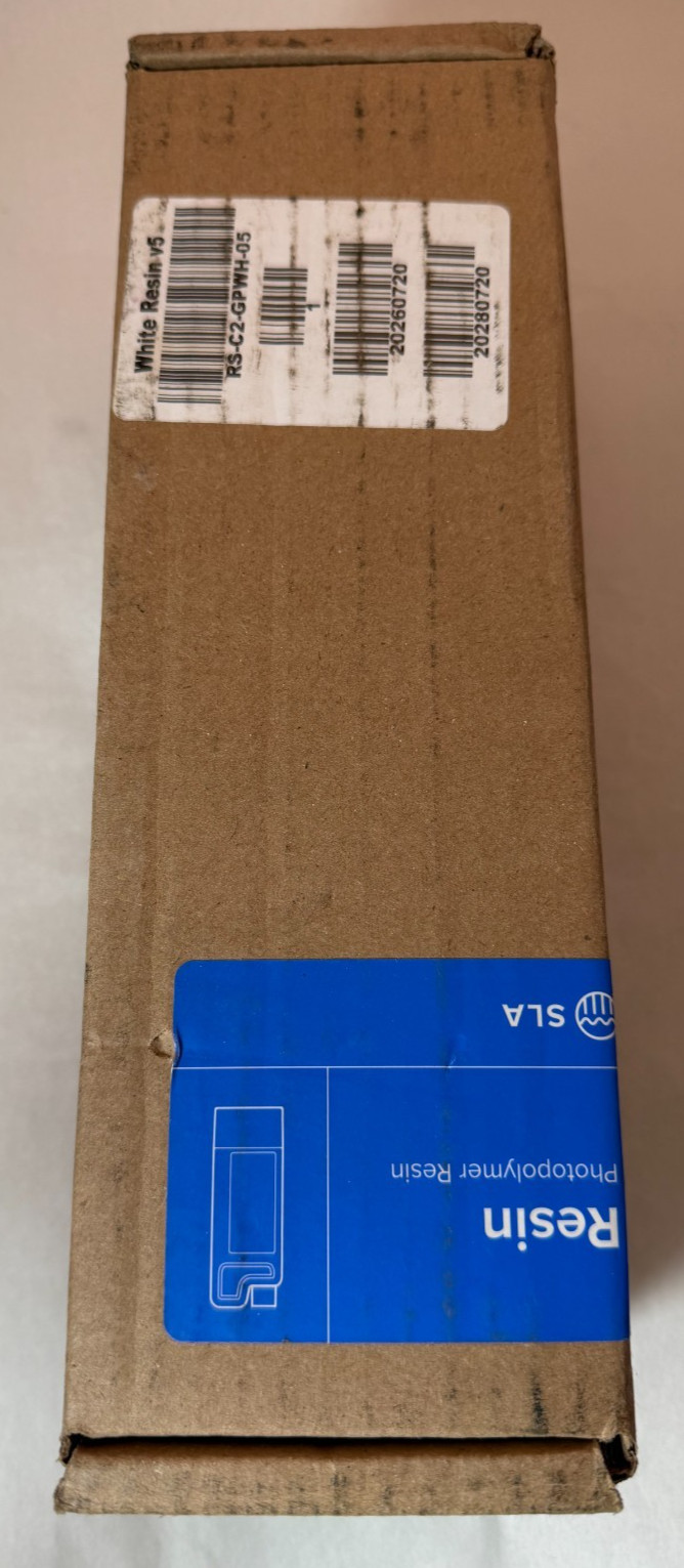 Formlabs White Resin V5 (Form 4) 1L - RS-C2-GPWH-05 - New