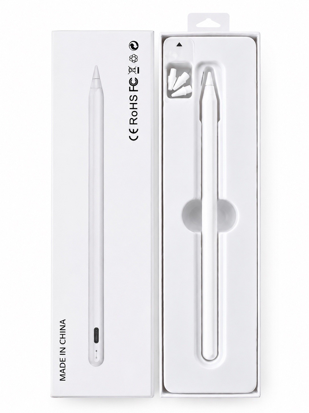 Compatible with Apple Pencil 2nd Gen Style Magnetic Charging Stylus for iPad