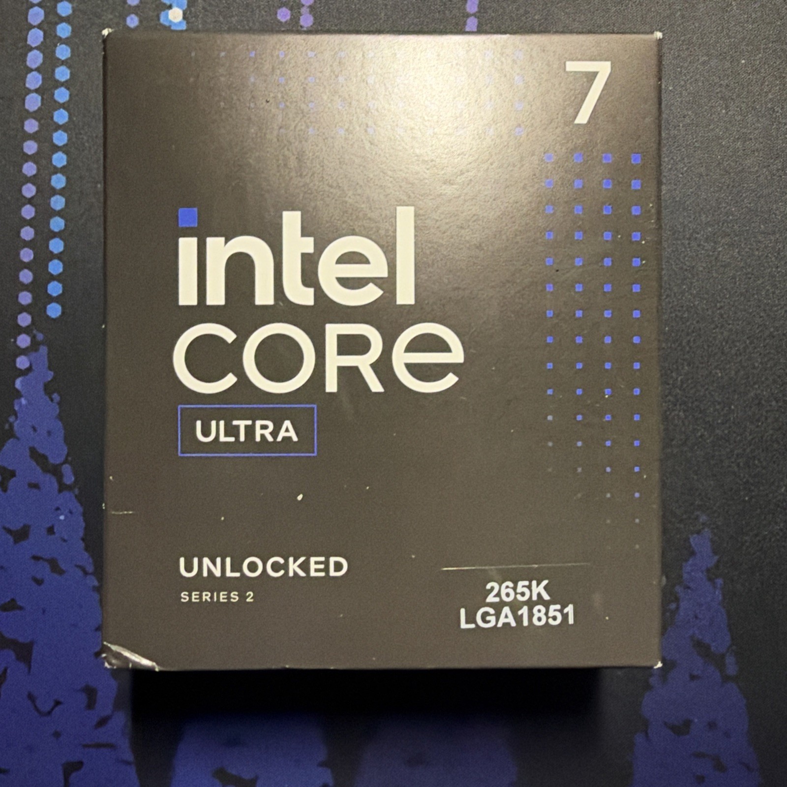 Intel Core Ultra 7 Desktop Processor Unlocked Series 2 265K LGA1851 BX80768265K