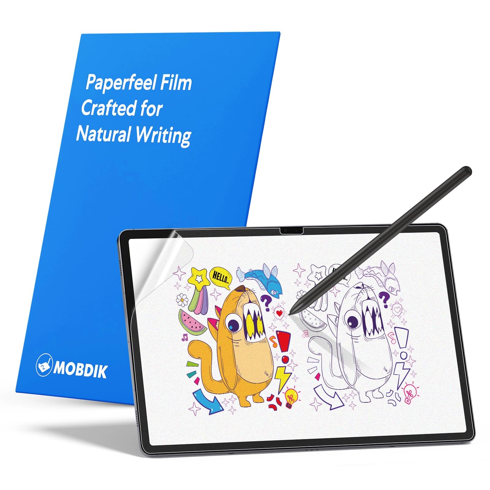 2 PACK Paperfeel Screen Protector Designed for Samsung Galaxy Tab S10 Plus/Tab S