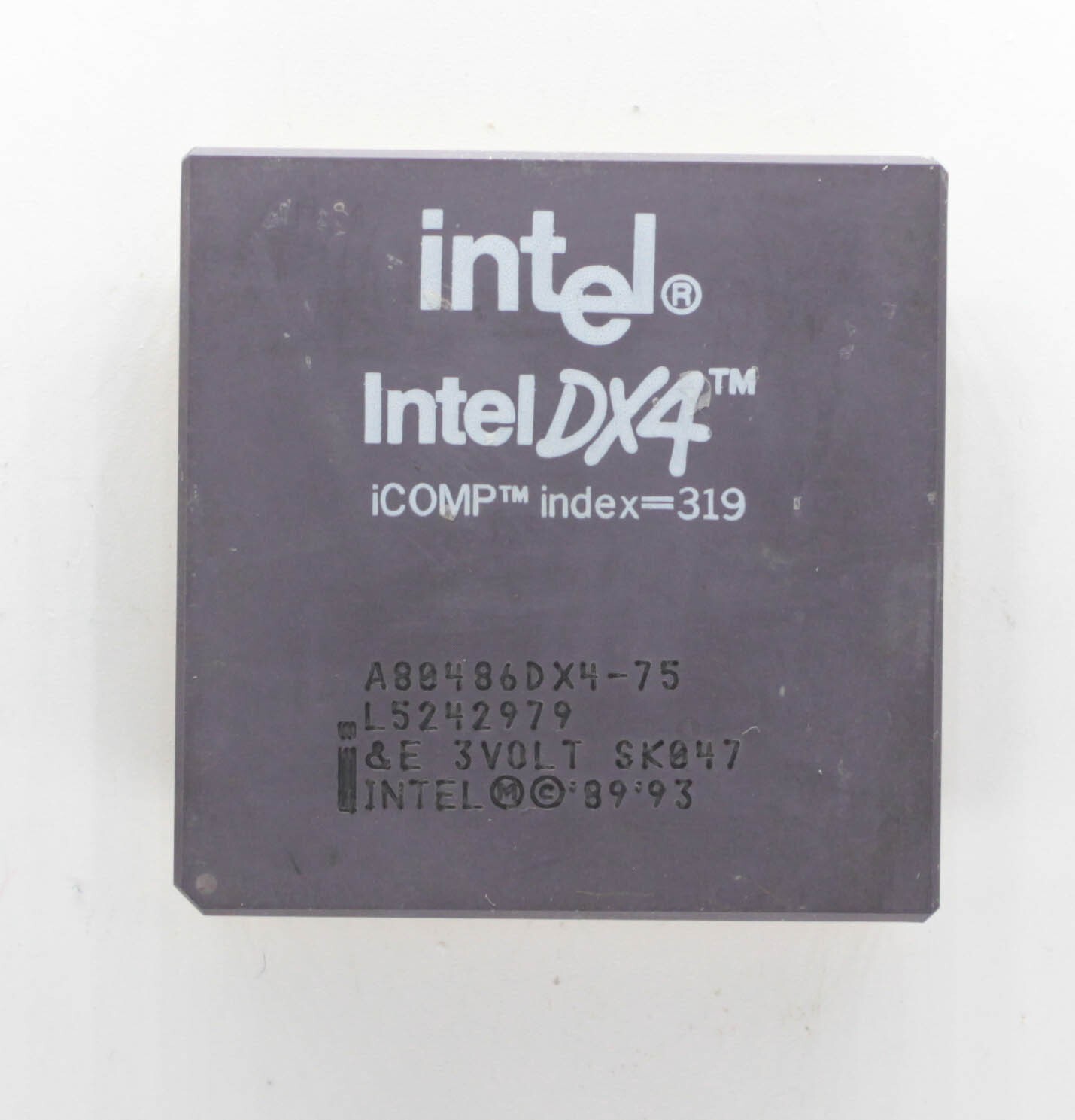 80486 Processor - Intel DX4-75 - 75Mhz - SK047 - Socket 3 - TESTED - NO TARIFF