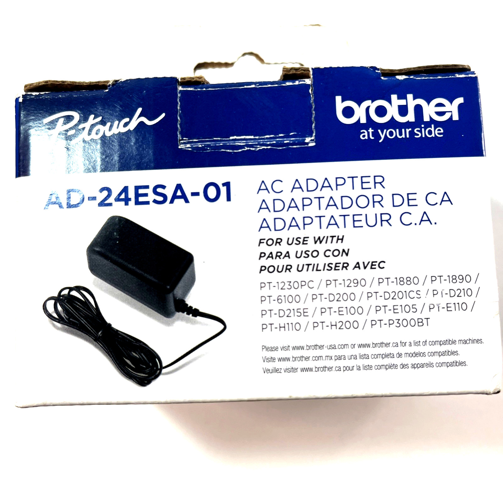 Brother AD-24ESA-01 AC Power Adapter Cord P-Touch Label Maker Charger 9V 1.6A