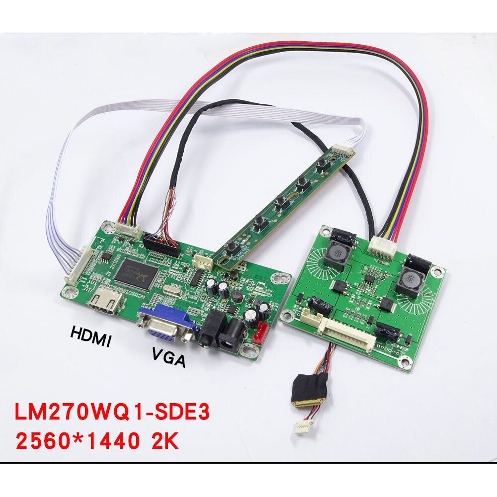 For LM270WQ1(SD)(E3) A1312 2560*1440 EDP Controller board 27" LCD LED HDMI VGA 
