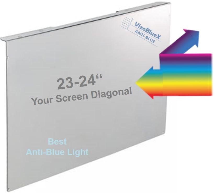 23-24 inch Anti-Blue Light Filter for Computer Monitor. Screen Protector Pane...