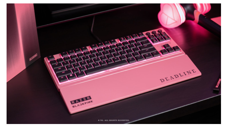 Razer x BLACKPINK Full Set Keyboard Mouse Pad Korea Limited Preorder