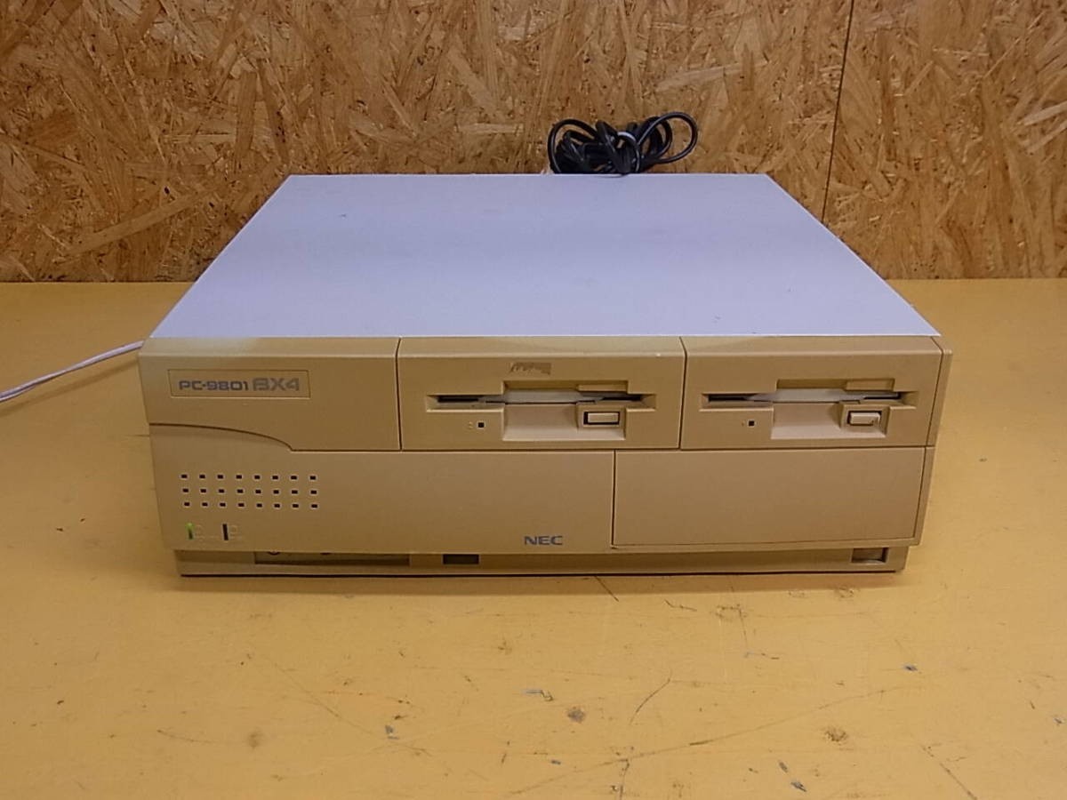 NEC PC-9801BX4/U2 Vintage Desktop PC 486DX 66MHz 3.6MB RAM Tested Working Japan