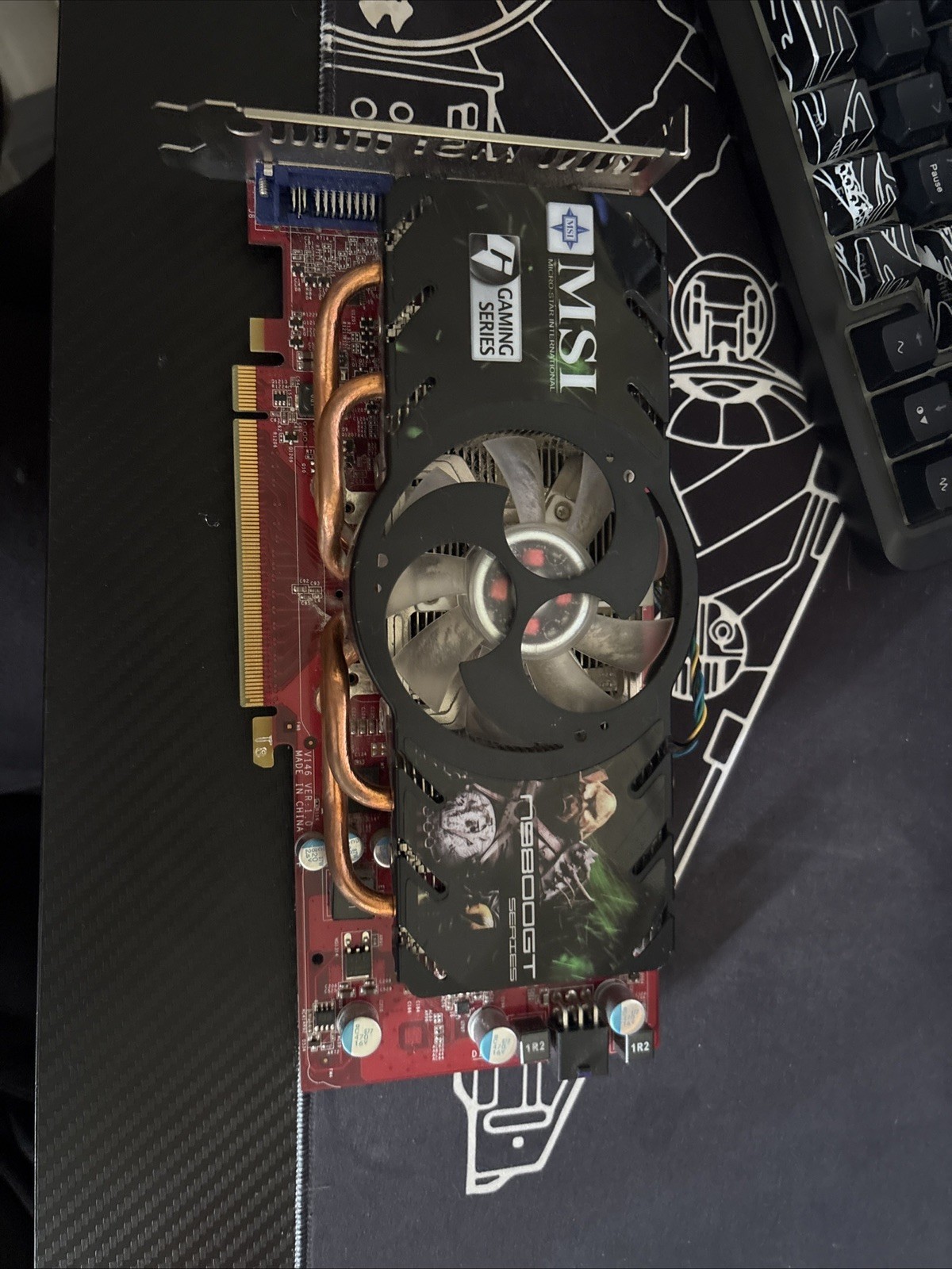 N9800GT-512OC MSI Nvidia GeForce 9800 GT 512MB GDDR3 256-Bit DVI-I  PCI E x16