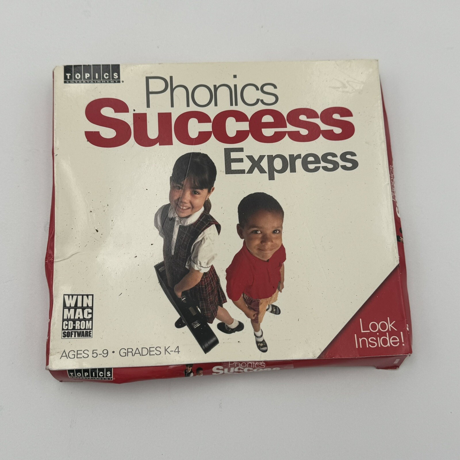 Phonics Success Express Ages 5-9 Grades K-4 Reading Topics WIN MAC CD-ROM 2005