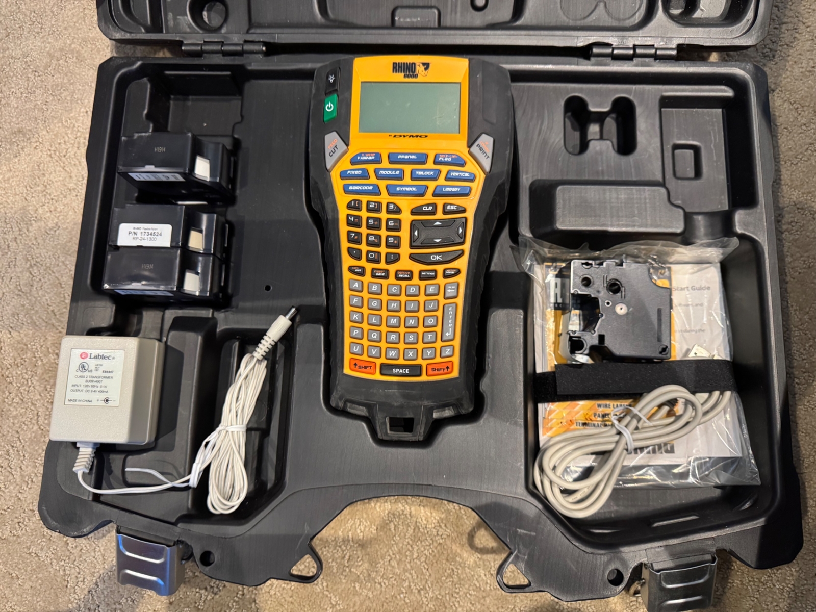 Dymo Rhino 6000 Hard Case Label Maker
