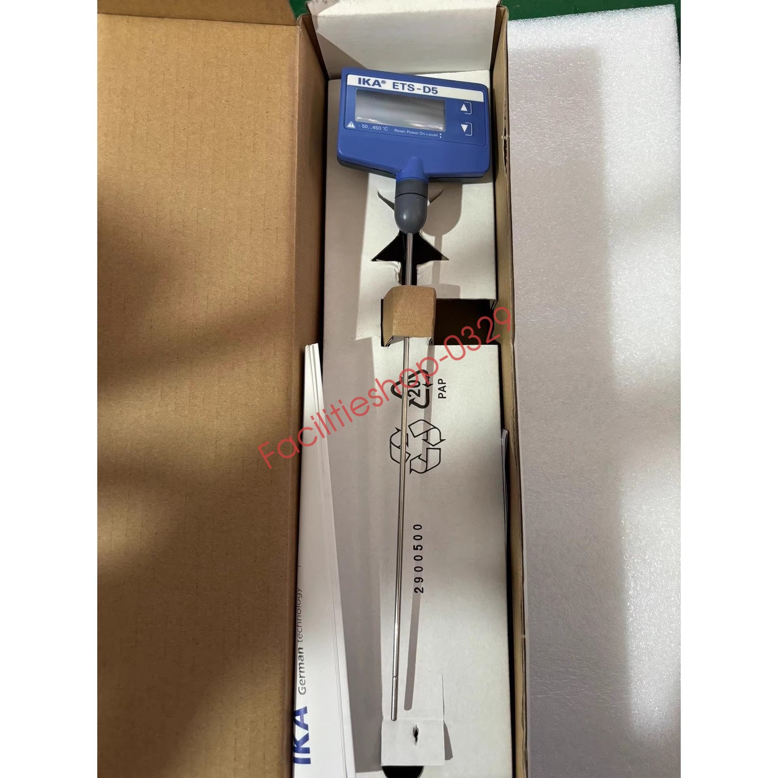 1pcs IKA ETS-D5 Magnetic Stirrer Electronic Contact Temperature Sensor 3378025