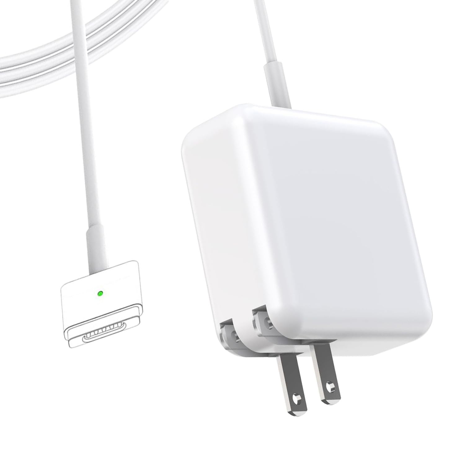 85W T-Tip Mag 2 Charger for MacBook Pro 13/15" (2012-2017) - Fast Charging Adapt