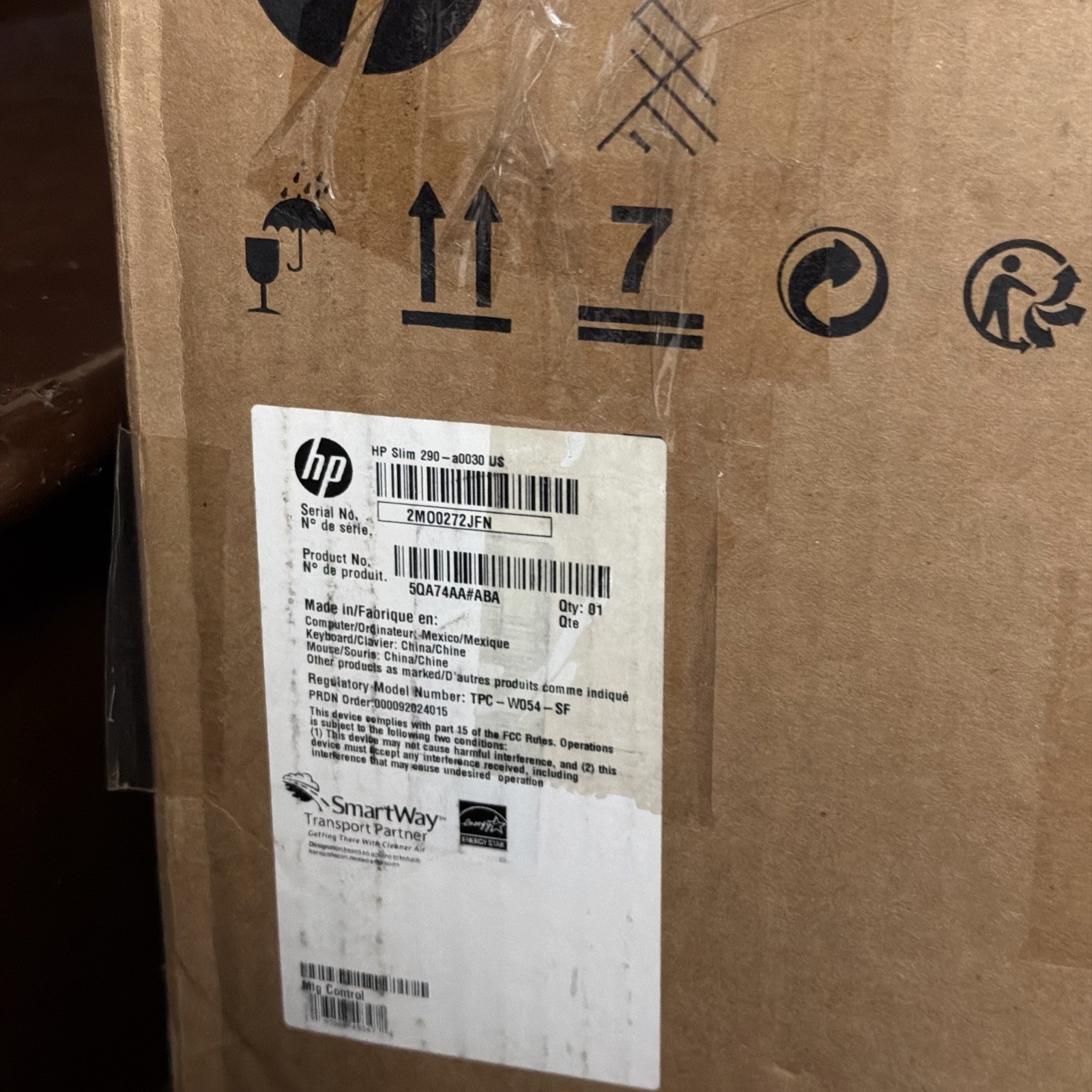 hp slim desktop 290 -a0030
