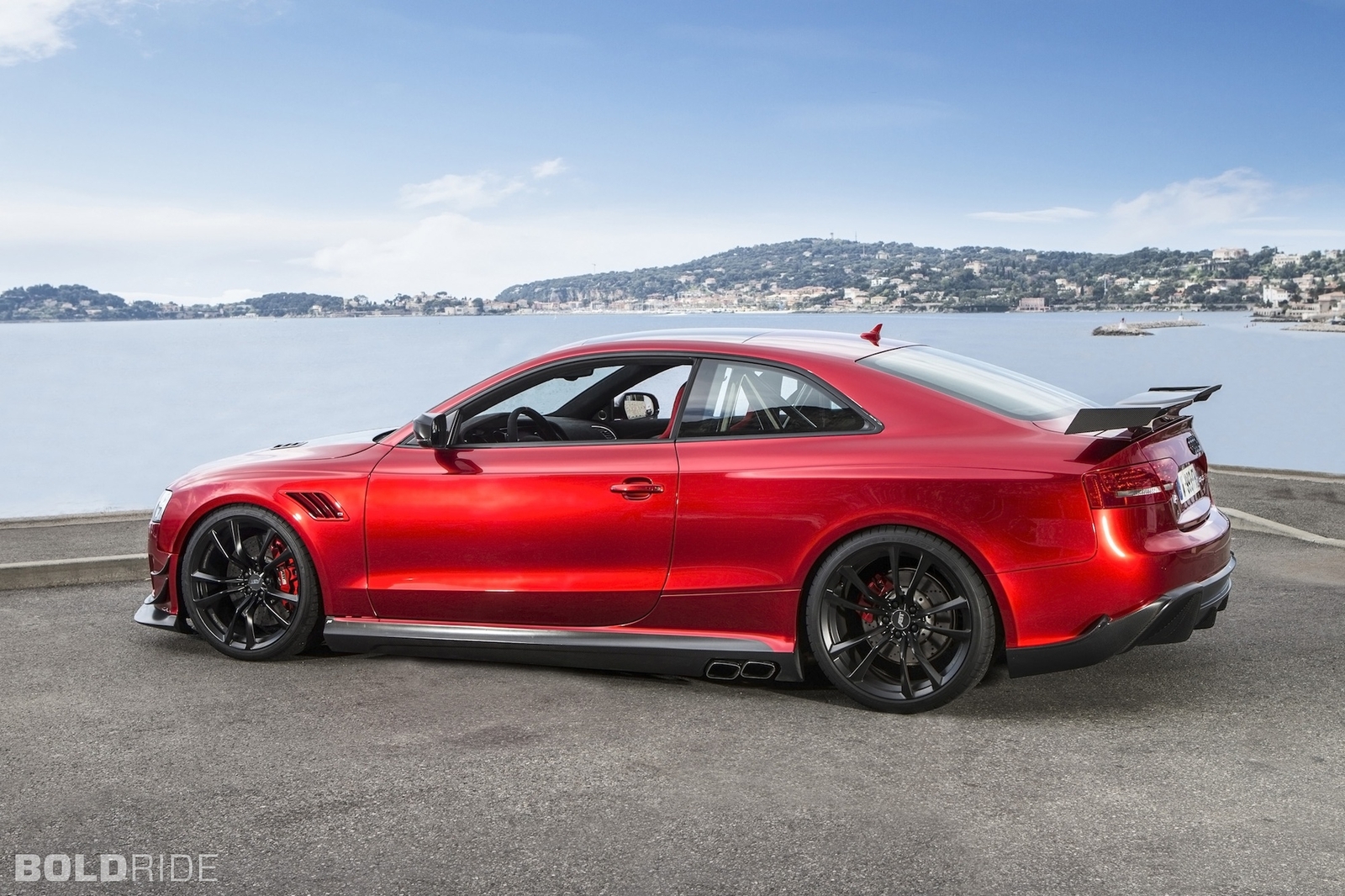 Cars 2013 abt audi rs5 r tuning Desk Mat Stitched
