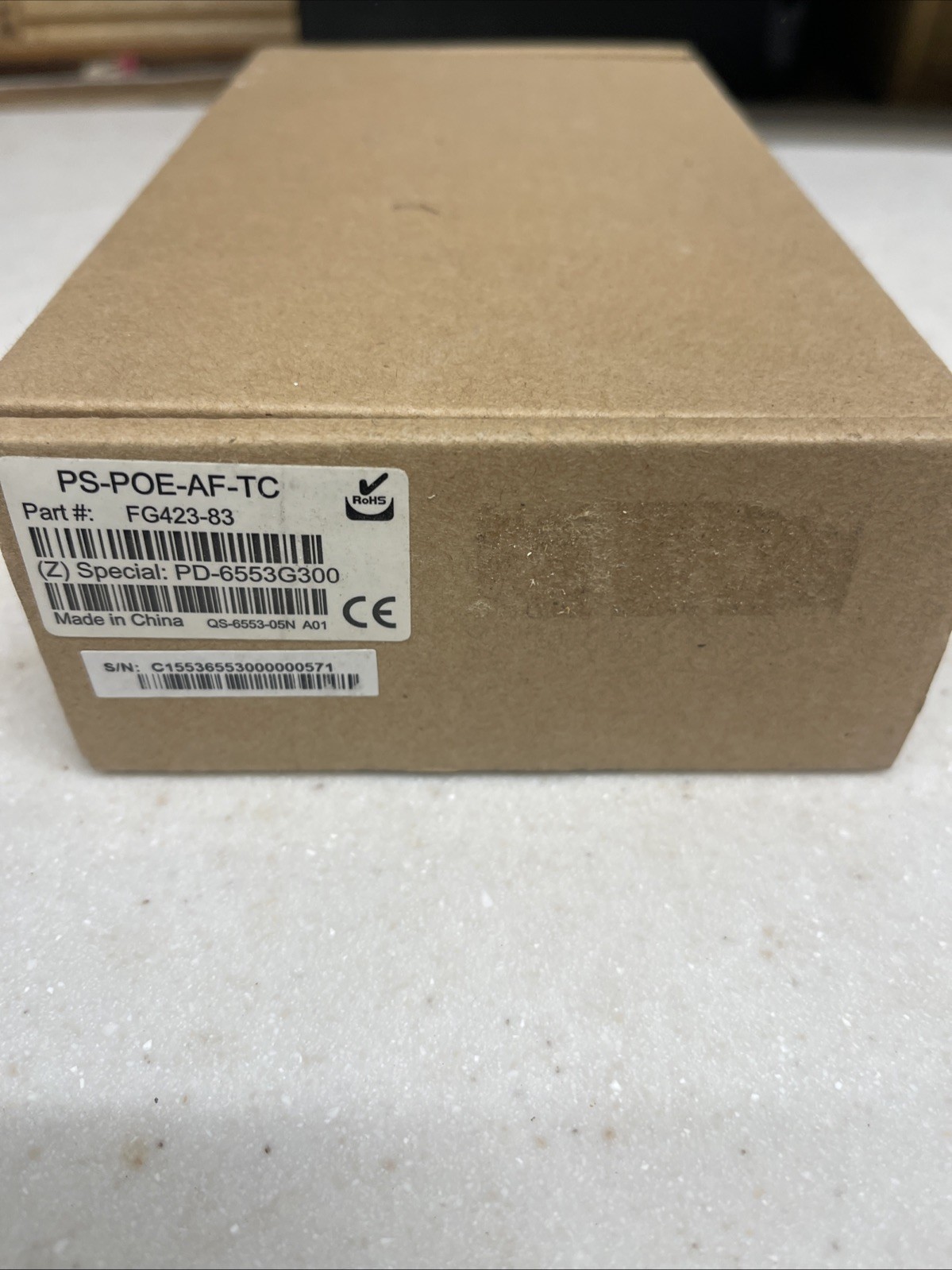 AMX PS-PoE-AF-TC PoE Injector for Modero X Series FG423-83