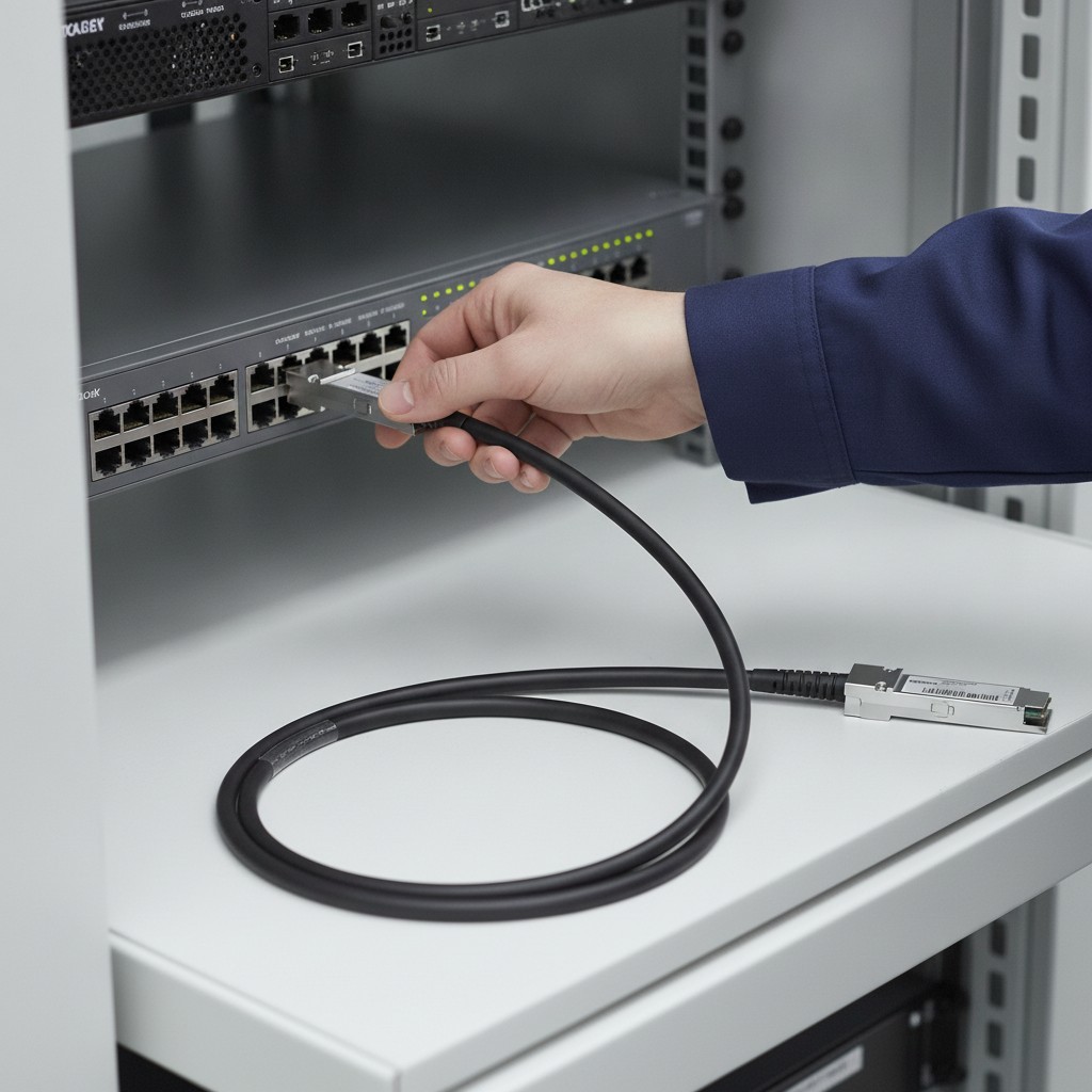 High-Performance 2m QSFP+ DAC Cable - 40Gbps for Reliable Network Solutions
