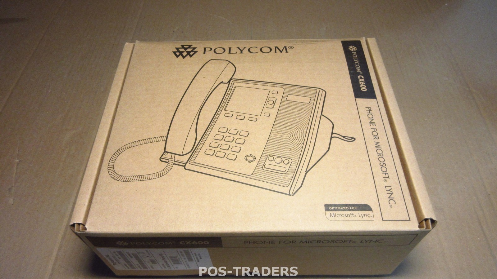 Polycom CX600 IP VoIP Phone PoE 3.5" Color Screen 2200-15987-025 NEW NEW IN BOX