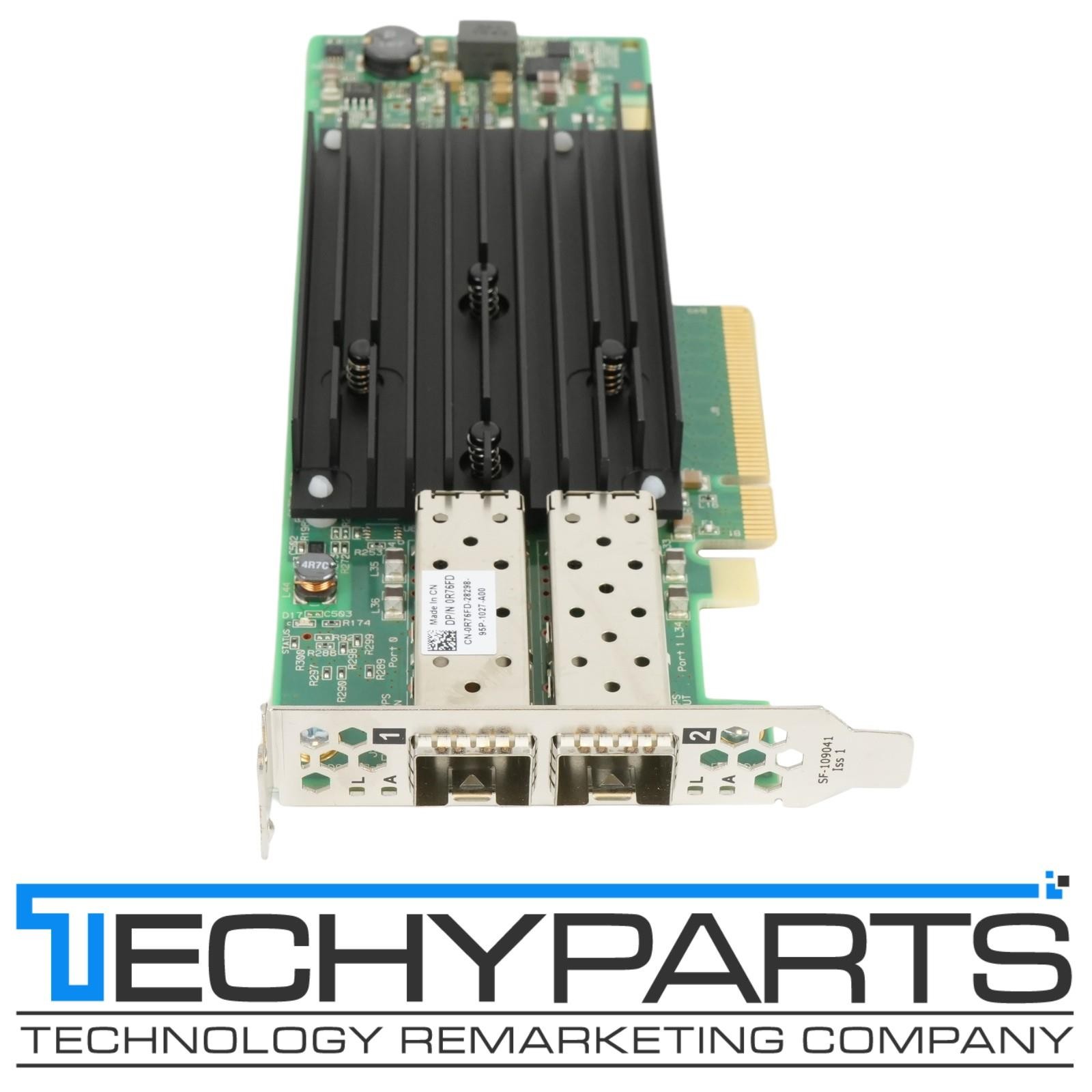 Dell R76FD SolarFlare SFN8522 Onload 2-Port 10G PCIe 3.1 x8 Ethernet Adapter NIC